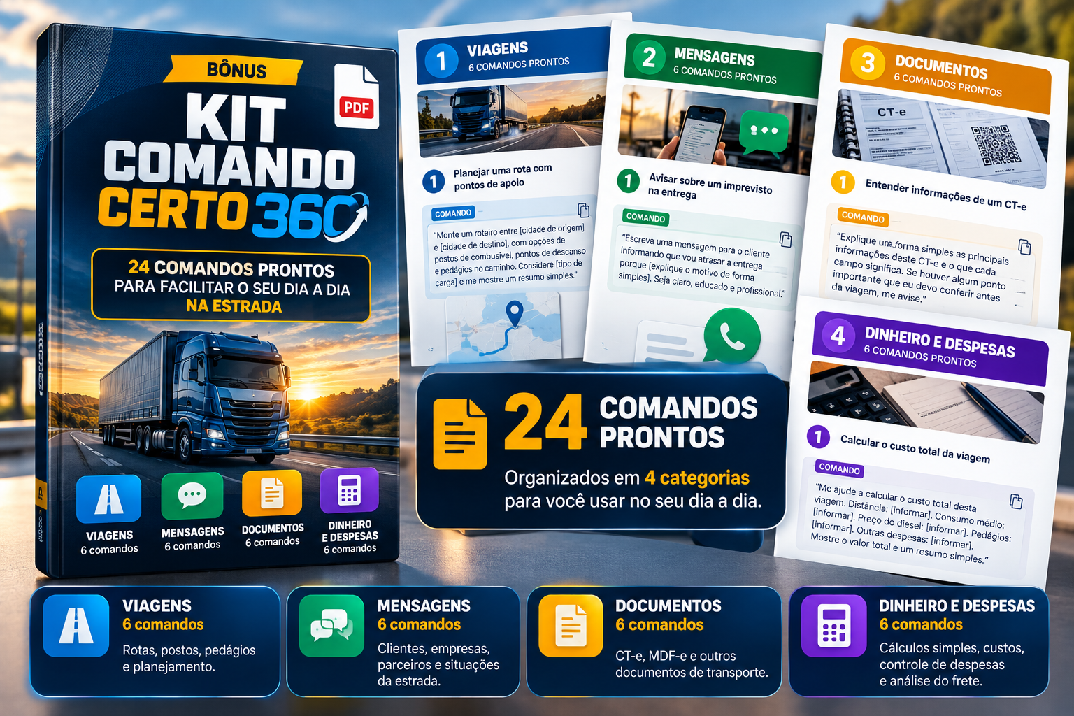 Bônus Kit Comando Certo 360